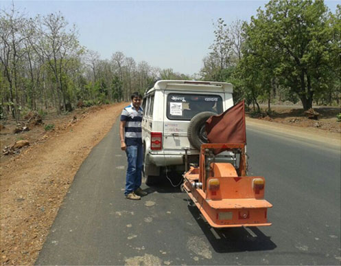Road Roughness Test